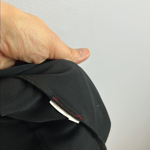 Sympli Black and Red Cardigan Sweater Open-Front Design Size 8 - Picture 9 of 10